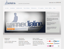 Tablet Screenshot of medialine.com.tr