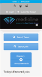 Mobile Screenshot of medialine.com