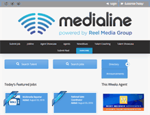 Tablet Screenshot of medialine.com